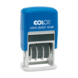 Colop Mini-Dater S 120 Traditionnel Tampon date Caoutchouc