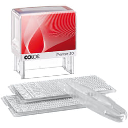 Colop Printer 30/2 Set Auto-encreur Tampon personnalisable Plastique