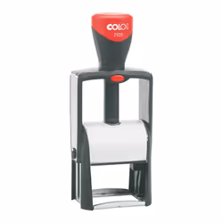 Colop Classic 2100/4, Auto-encreur, Tampon date, 4 x 27 mm, Noir, Rouge, Blanc, Métal, Plastique, Noir