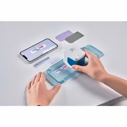 Colop 164874 accessoire d'imprimantes portables Règle Bleu, Transparent 1 pièce(s) e mark go