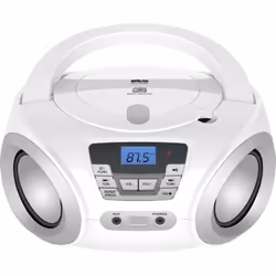 enquête Radio FM PLL. Recherche automatique 30 mémorisations de station Lecteur CD Ecran LCD avec éclairage bleu Fonctionneme ...