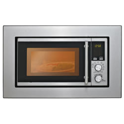 Silva Schneider EBM-G 880E Intégré Micro-ondes grill 17 L 700 W Noir, Acier inoxydable