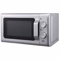 Silva Schneider MWU 20.4, Comptoir, Micro-onde simple, 17 L, 700 W, Rotatif, Argent