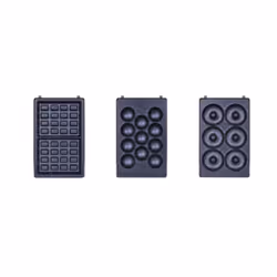 Silva Schneider CM 303 1 gauffre(s) 700 W Noir, Blanc