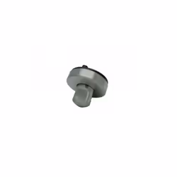 Poignée de porte en inox brossé Vendues par paire Longueur de la poignée : 125mm Rosaces carrées : 53x53 mm Fixation : vis et ...
