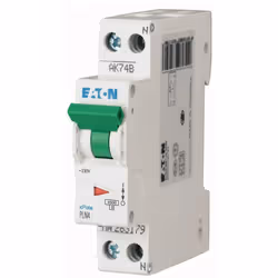 Interrupteur magnétothermique-Eaton 6A 1P+N 4.5 KA 1 modules 263189 La fonction de base d' Interrupteur magnétothermique de p ...