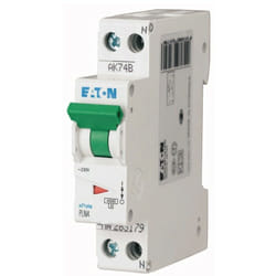 Eaton - Interrupteur magnétothermique 6A 1P+N 4.5 ka 1 modules 263189