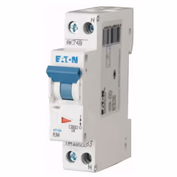 Interrupteur magnétothermique -Eaton 20A 1P+N 4.5 KA 1 modules 263193 La fonction de base de l'interrupteur de protection de  ...