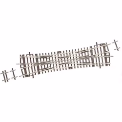 Traversée-jonction double (H0) Voie Rocoline (sans ballast) 230 mm Roco 42451 15 ° 1050 mm 1 pc(s)