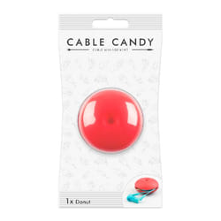 CABLE CANDY Donut Bureau Support de câbles Rose 1 pièce(s)