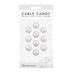 CABLE CANDY 49.CC015 range-câbles Bureau Support de câbles Blanc 10 pièce(s)