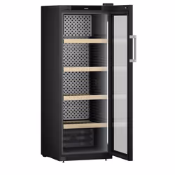 Liebherr WPbli 5031, Refroidisseur de vin thermoélectrique, Pose libre, 196 bouteille(s), F, Lumière intérieure, Noir