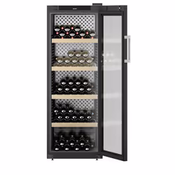 Liebherr WPbli 5031 Refroidisseur de vin thermoélectrique Pose libre Noir 196 bouteille(s)