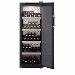 Liebherr WSbli 5031-20 Pose libre Noir, Acier inoxydable 196 bouteille(s)