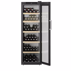 Liebherr WPbli 5231, Refroidisseur de vin thermoélectrique, Pose libre, 229 bouteille(s), F, Lumière intérieure, Noir
