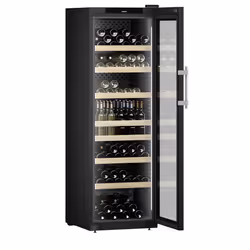 Liebherr WFbli 5241, Refroidisseur de vin compresseur, Pose libre, 188 bouteille(s), F, Lumière intérieure, Noir