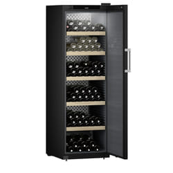 Liebherr WSbli 5231-20 Pose libre Noir, Acier inoxydable 229 bouteille(s)