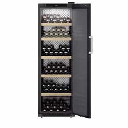 Liebherr WSbli 5231-20 Pose libre Noir, Acier inoxydable 229 bouteille(s)