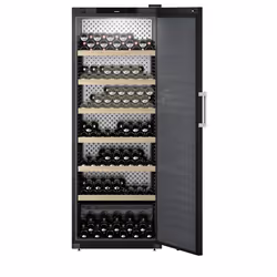 Liebherr WSbli 7731-20 Pose libre Noir, Acier inoxydable 324 bouteille(s)