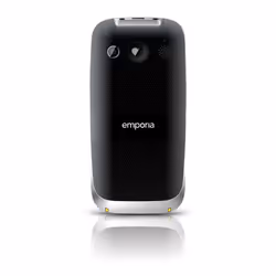 Emporia EUPHORIA Noir, Argent Téléphone pour seniors