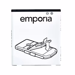 Emporia AK-S2, Batterie, Emporia, Lithium-Ion (Li-Ion), 2400 mAh, 3,8 V, SMART.2