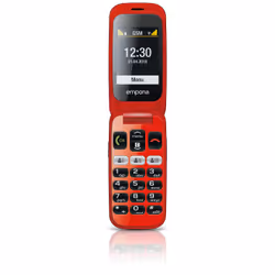 Emporia ONE Noir, Rouge Téléphone pour seniors