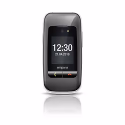 Emporia ONE Gris, Argent Téléphone pour seniors