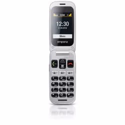 Emporia ONE Gris, Argent Téléphone pour seniors