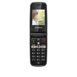 Emporia ACTIVEglam Noir Téléphone pour seniors