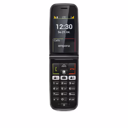 Emporia ACTIVEglam Noir Téléphone pour seniors