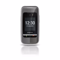 Emporia ONE Gris, Argent Téléphone pour seniors
