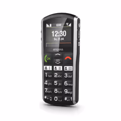 Emporia SiMPLiCiTY Noir, Argent Téléphone pour seniors