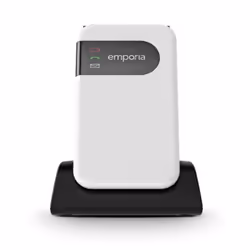 Emporia SIMPLICITYglam Noir, Blanc Téléphone pour seniors