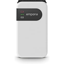 Emporia SIMPLICITYglam.4G Téléphone Portable 4G pour Personnes âgéesBlanc Italie