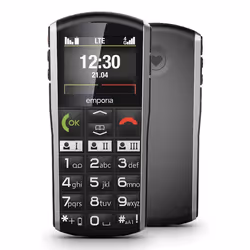 Emporia SIMPLICITY-LTE 5,08 cm (2") 90 g Noir, Argent Téléphone d'entrée de gamme - Vue supplémentaire 2