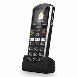 Emporia SIMPLICITY-LTE 5,08 cm (2") 90 g Noir, Argent Téléphone d'entrée de gamme - Vue supplémentaire 5