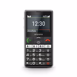 Emporia emporiaPURE-LTE, Barre, SIM unique, 5,87 cm (2.31"), 2 MP, 1400 mAh, Noir