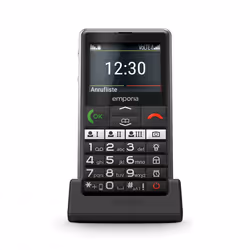 Emporia emporiaPURE-LTE 5,87 cm (2.31") 107 g Noir Téléphone pour seniors - Vue supplémentaire 4