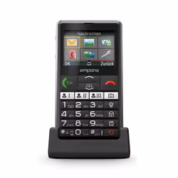 Emporia emporiaPURE-LTE 5,87 cm (2.31") 107 g Noir Téléphone pour seniors - Vue supplémentaire 6