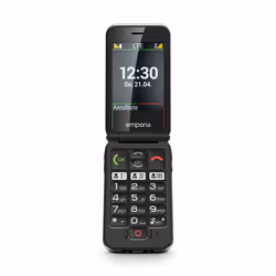 Emporia emporiaJOY-LTE 7,11 cm (2.8") 115 g Noir Téléphone pour seniors - Vue supplémentaire 4