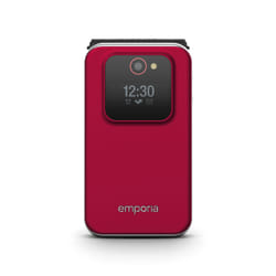 Emporia emporiaJOY-LTE 7,11 cm (2.8") 115 g Rouge Téléphone pour seniors