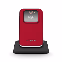 Emporia emporiaJOY-LTE 7,11 cm (2.8") 115 g Rouge Téléphone pour seniors