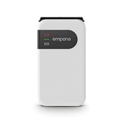 Emporia SIMPLICITYglam 7,11 cm (2.8") 106 g Blanc Téléphone pour seniors