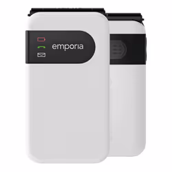 Emporia SIMPLICITYglam 7,11 cm (2.8") 106 g Blanc Téléphone pour seniors
