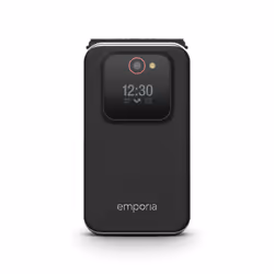 Emporia JOY, Clapet, 7,11 cm (2.8"), 2 MP, Bluetooth, 1300 mAh, Noir