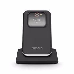 Emporia JOY 7,11 cm (2.8") 87 g Noir Téléphone d'entrée de gamme - Vue supplémentaire 4
