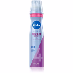 Comment garder une coiffure impeccable pendant toute la journée ? La laque à cheveux Nivea Diamond Gloss Care fixe facilement ...