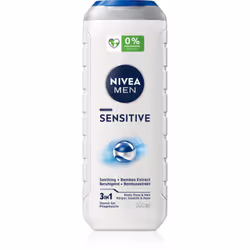 Le gel douche Nivea Sensitive For Men vous garantit une sensation de soulagement et une vague d’énergie durable après chaque  ...