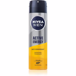 Le produit NIVEA MEN Active Energy est un allié essentiel dans la lutte quotidienne contre la transpiration.