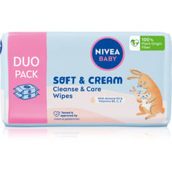 Nivea BABY Soft & Cream 2x57 pcs